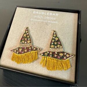 Baublebar ‘Witch please’ Earrings NWT